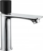 Mexen Royo One bateria umywalkowa, chrom/czarna - 72201-07