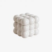 Dekoracyjne Pudełko Ceramiczne Ivar 10,5 Cm - Sklum