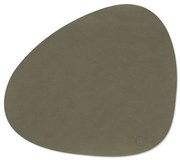 Mata stołowa ze skóry ekologicznej 37x44 cm Curve L Nupo – LIND DNA