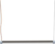 Szara lampa wisząca LED ze ściemniaczem Interplay – Hübsch