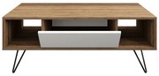 Stolik konferencyjny Mistico White and Walnut