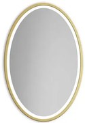 Lustro łazienkowe OVAL 50x70 z oświetleniem LED EXCLUSIVE RUKE