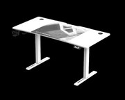 Biurko gamingowe LEVEL V2 LED białe ULTRADESK