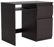 Biurko komputerowe młodzieżowe szkolne 90 cm REMI1 Wenge