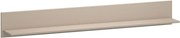 Minimalistyczna półka ścienna taupe M9-H30