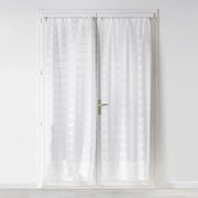 Białe firanki z woalu zestaw 2 szt. 70x200 cm Candide – douceur d'intérieur
