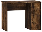 Biurko z półkami w kolorze przydymionego dębu L8-S11