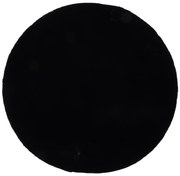 Dywan Rabby CZARNY - KOŁO 100x100 Koło