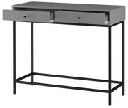 Szara konsola 35x90 cm Celine – Støraa