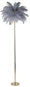 Lampa stojąca w szaro-złotym kolorze (wysokość 160 cm) Palm – Mauro Ferretti