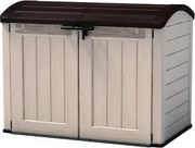 Skrzyń ogrodowa STORE 120 x 146 x 82 cm - beżowy / brązowy