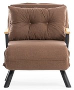 Fotel Sando Single Light Brown