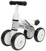 Rower dziecięcy Baby Mix, czarno-biały