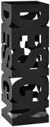 Czarny designerski stojak na parasole M9-R09