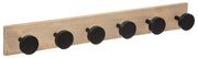 Wieszak do przedpokoju z 6 haczykami, 58 cm