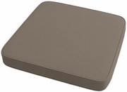 Poduszka zewnętrzna na krzesło VIREON 44x45 cm, szaro-brązowy