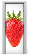 Naklejka na drzwi samoprzylepna Truskawka
