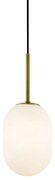 Lampa wisząca ALIAS GOLD 1xG9 fi 120, pojedyncza, złota