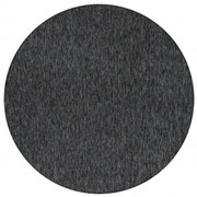 Dywan wykładzinowy na filcu Nizza antracyt melanż koło 120 cm x 120 cm
