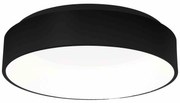 Plafon OHIO BLACK 24W LED Ø450mm, czarny, minimalistyczny