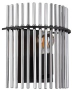 Globo 15698W - Kinkiet GORLEY 1xE27/60W/230V czarny