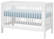 Łóżeczko dziecięce BASIC 120x60 białe PINIO