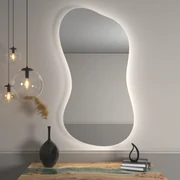 Organiczne lustro LED z oświetleniem A21