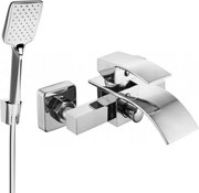 Mexen Aries R62 bateria wannowa z zestawem prysznicowym, chrom - 74483R62-00