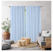 Niebieska zasłona 260x140 cm – Cipcici