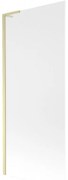 Mexen Next L parawan nawannowy 1-skrzydłowy 80 x 150 cm, szron, złoty szczotkowany - 895-080-000-03-30-55