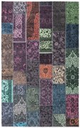 Dywan nowoczesny Michele Patchwork multikolorowy 80 cm x 145 cm