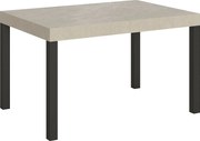 Stół rozkładany 120/224x90 cm Everyday kaszmir nogi antracytowe