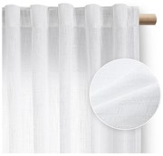 Biała zasłona 140x270 cm Valeta – Restilo