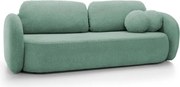 Sofa OLIO z funkcja spania i pojemnikiem TURKUSOWY ARAGON 75