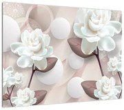 Obraz - Kwiat róży (70x50 cm)