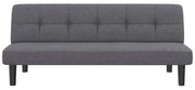 Szara rozkładana sofa 82 cm Alby – Støraa