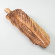 Patera Wood Leaf 60x18 cm