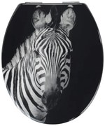 Deska sedesowa wolnoopadająca 37,5 x 45 cm Zebra – Allstar