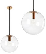 Lampa sufitowa Lassi 25 cm APP040-1CP Różowe Złoto