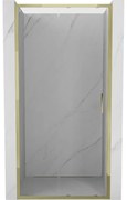 Mexen Exo drzwi prysznicowe rozsuwane 115 cm, transparent, złote - 8151-115-000-50-00