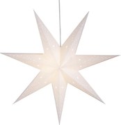 Biała świąteczna wisząca dekoracja świetlna Saturnus – Markslöjd