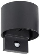 Kanlux 28995 - Zewnętrzny kinkiet LED z czujnikiem REKA LED/7W/230V IP54 antracyt