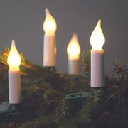 Łańcuch świetlny Plamen biały, 16 żarówek LEDFilament, przedłużenie