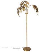 Inteligentna lampa podłogowa złota 193 cm 3-źródła światła z 3 Wifi P45 - Botanica klasyczny/Antyczny Oswietlenie wewnetrzne