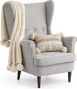 Skandynawski stylowy fotel uszak D5-H13