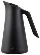 Czarny termos 1 l Soho – Vialli Design