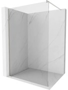 Mexen Kioto ścianka prysznicowa Walk-in 50 x 200 cm, transparent 8 mm, nikiel szczotkowany - 800-050-101-97-00