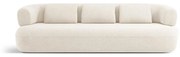 Beżowa sofa z materiału bouclé 226 cm Jenny – Micadoni Home