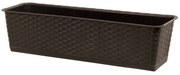 Skrzynka balkonowa Ratolla Case P 60 cm umbra PROSPERPLAST