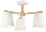 Żyrandol natynkowy ELLIE 3xE27/60W/230V biały